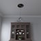 Ekena Millwork Traditional PVC Medallion (Canopies up to 7 1/2"), 13"OD x 3 1/2"ID x 1 1/4"P, Metallic Charcoal CMP13TRCCH - alternate 9